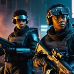 새로운 FPS 게임 출시 일정 - Deepening Character Bonds and Emotional Stakes in a Narrative FPS**

**Prompt:** A group of diverse ...